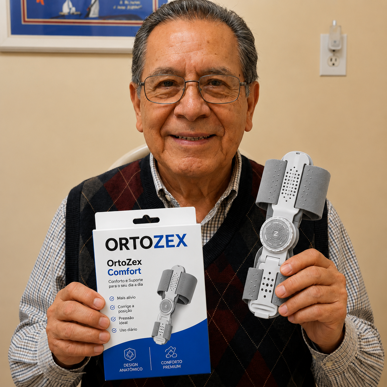 Homem com OrtoZex