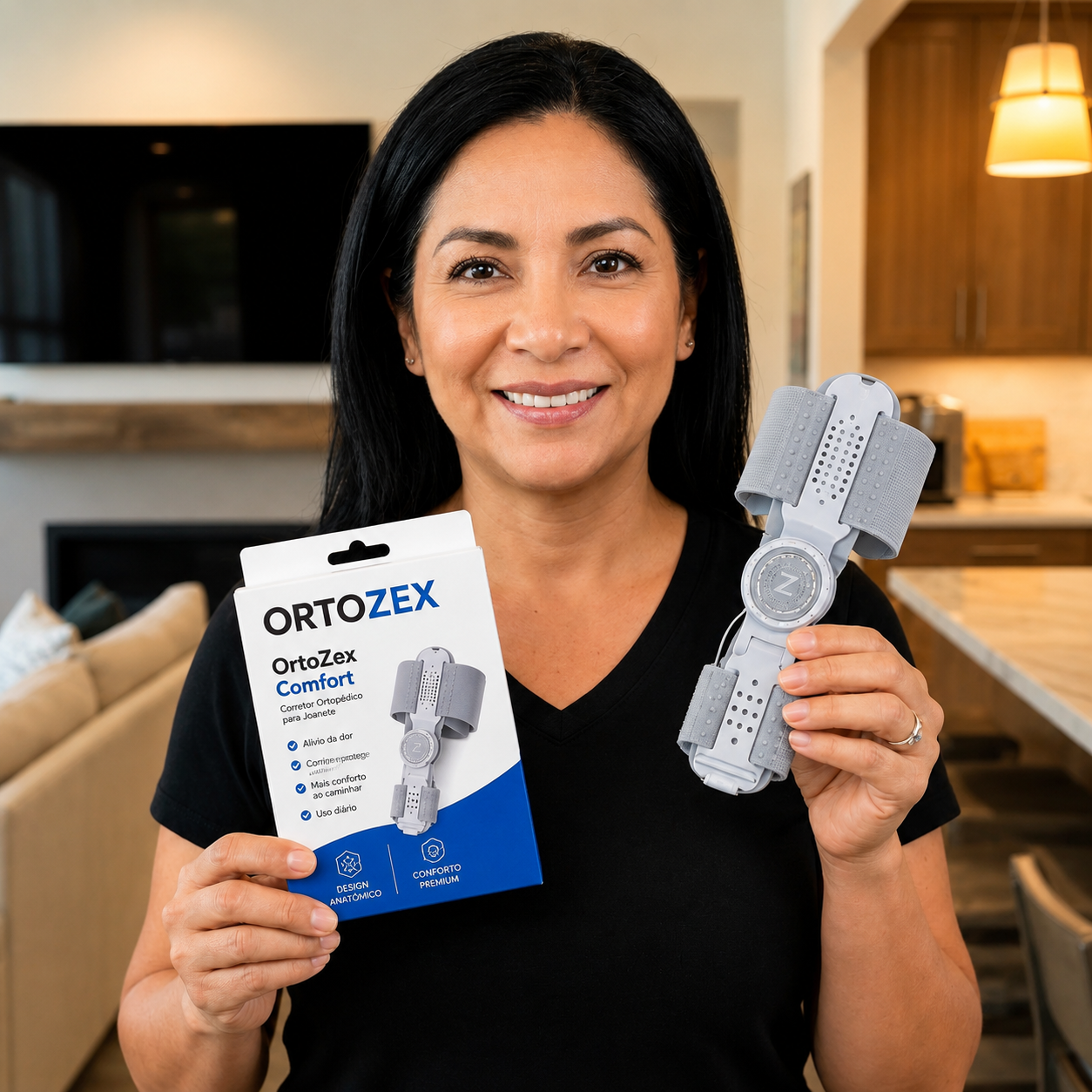 Mulher de 50 anos com OrtoZex